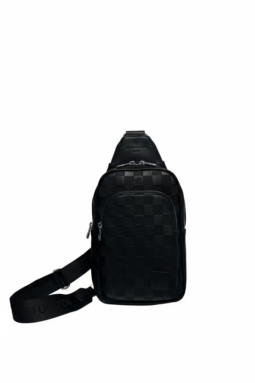 LV BLACK MENS BAG