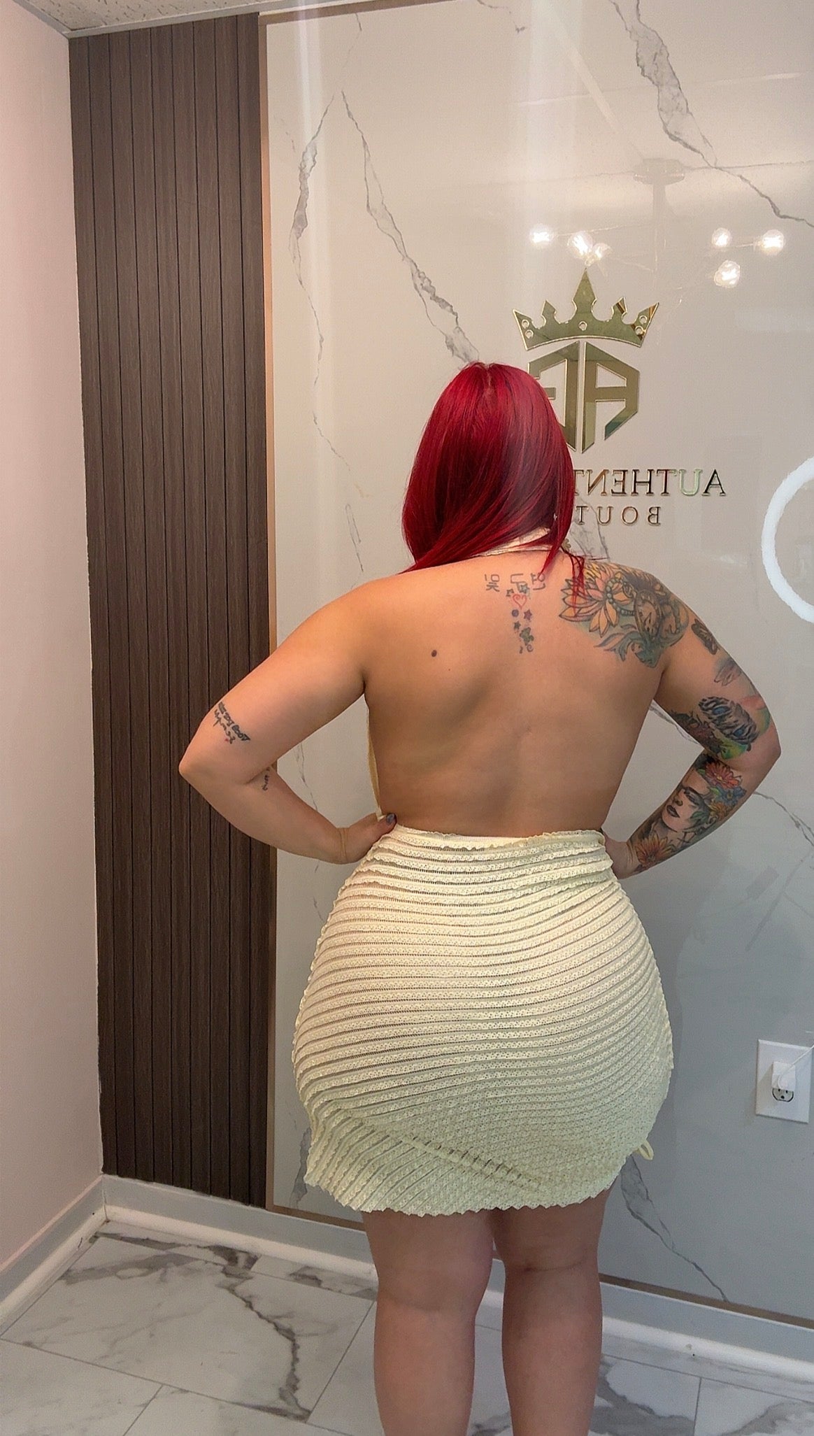 Pineapple dress