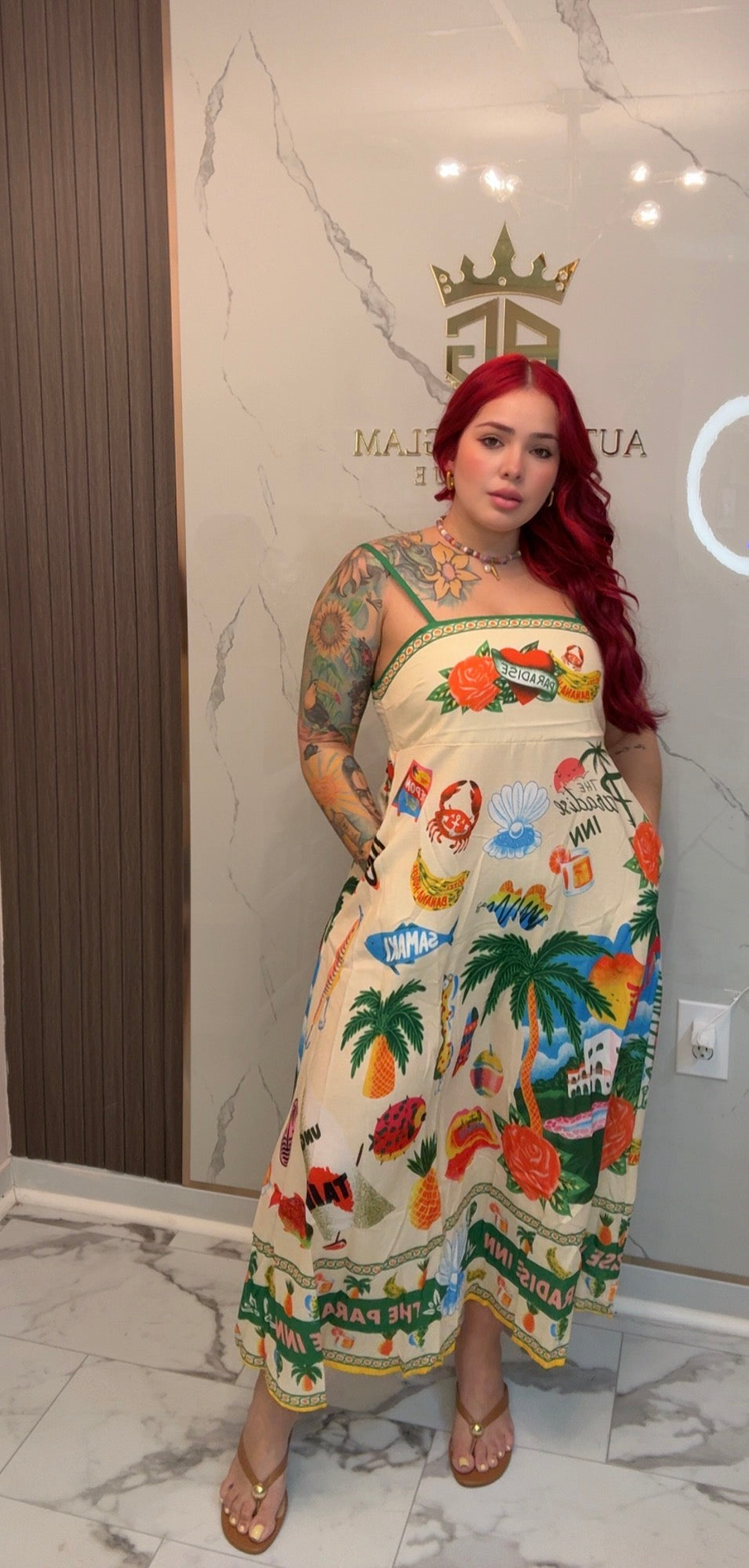 Island Summer Dress
