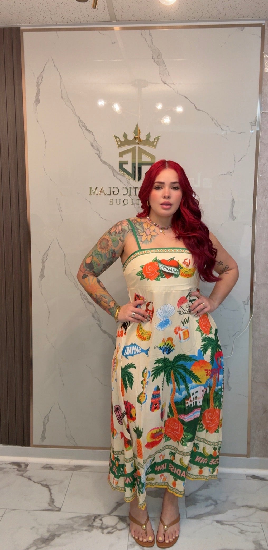 Island Summer Dress