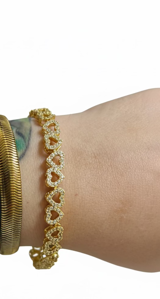 the hearts bracelets