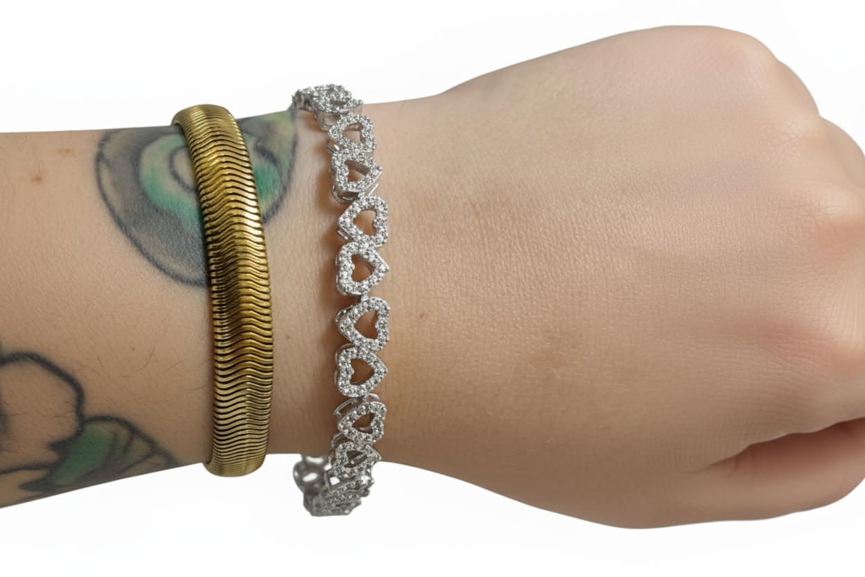 the hearts bracelets