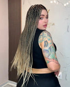 wig Realistic with braids
