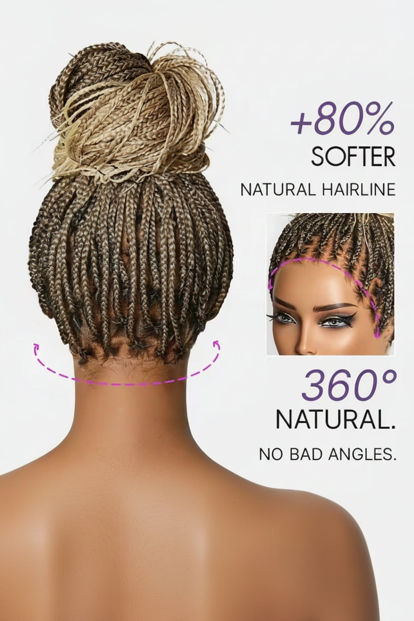 wig Realistic with braids