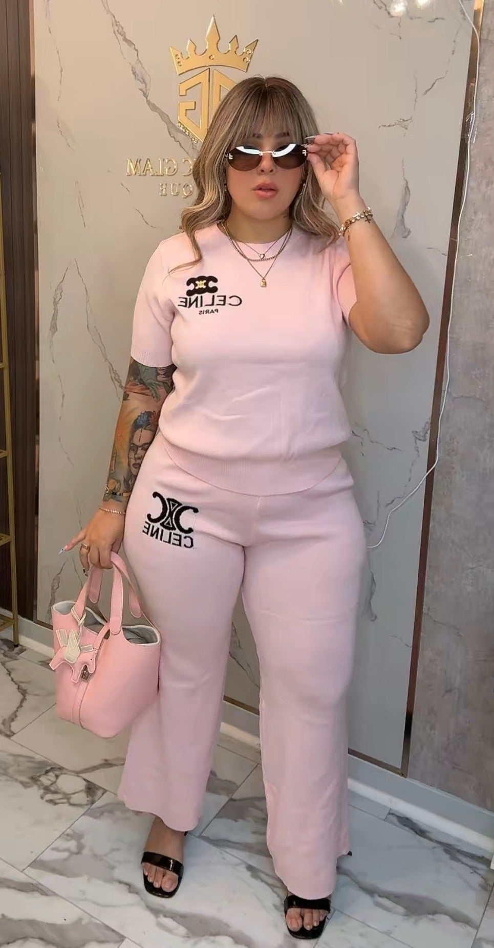CELINE SET PINK