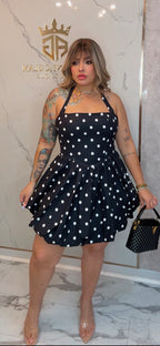 polka dot dress