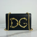 DG Royal Chain Crossbody Bag –Black