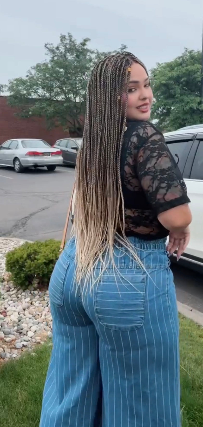 Casual Fancy Wide leg Jeans