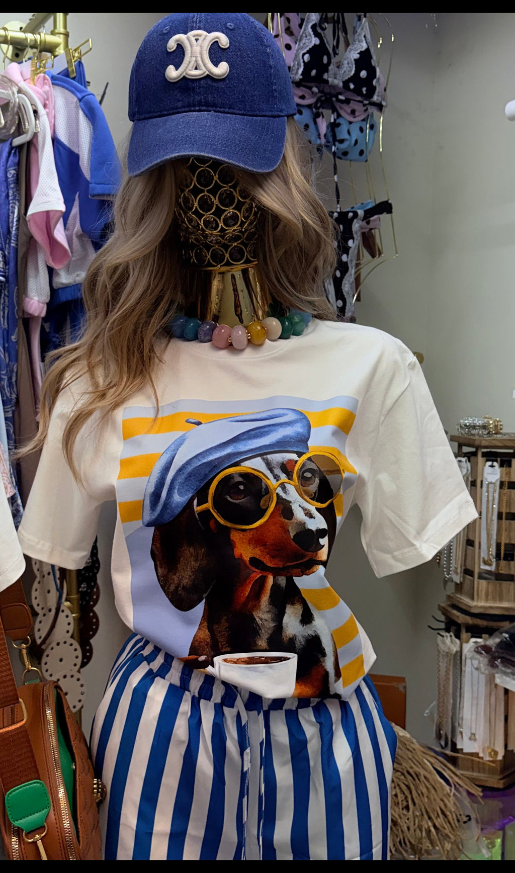 Doggie with coffee