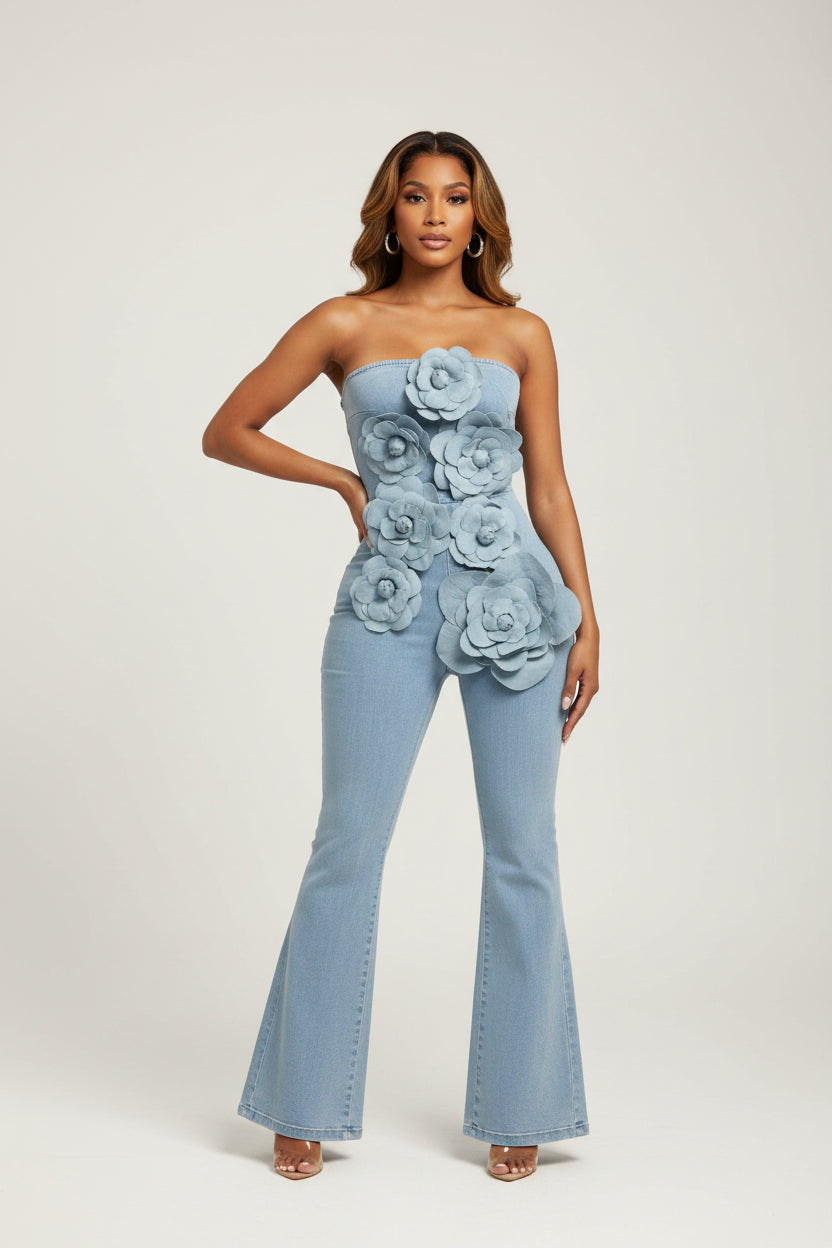 Denim Bodysuit
