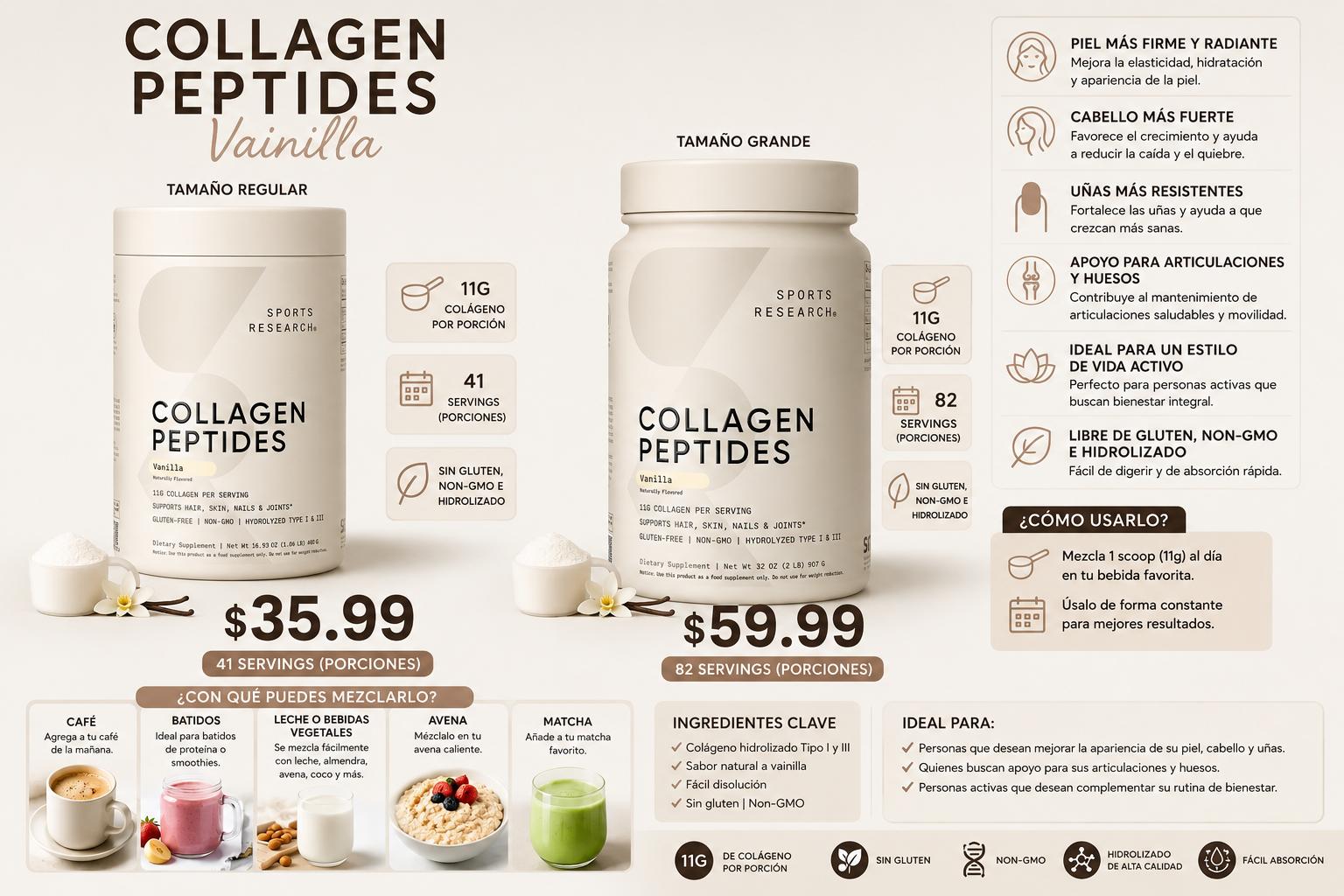 colageno y peptidos