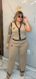 CHANEL SET CARAMEL