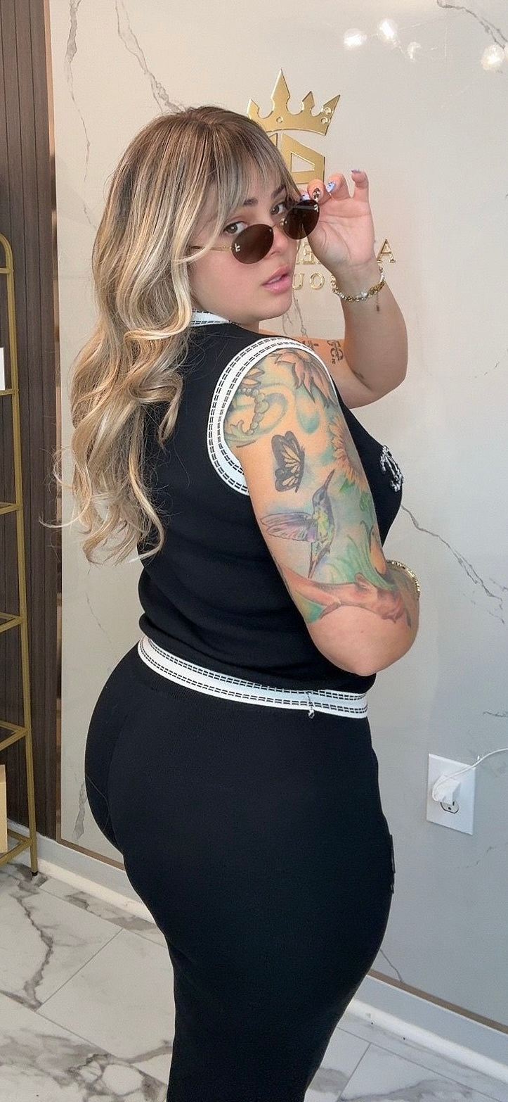 CHANEL SET BLACK