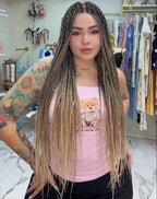 wig Realistic with braids