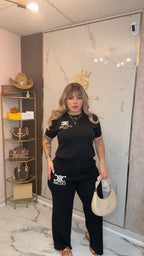 CELINE SET BLACK